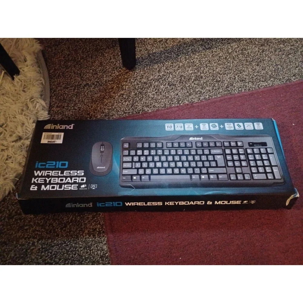 Inland- wireless keyboard and mouse combo